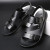 Color: Brown, Shoe Size: 44 - Men's Sandals Wholesale Summer Soft soled Anti slip Beach Shoes Men's