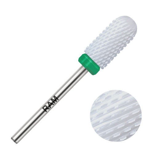 Ceramic Rounded Smooth Top-Safety End 3/32"