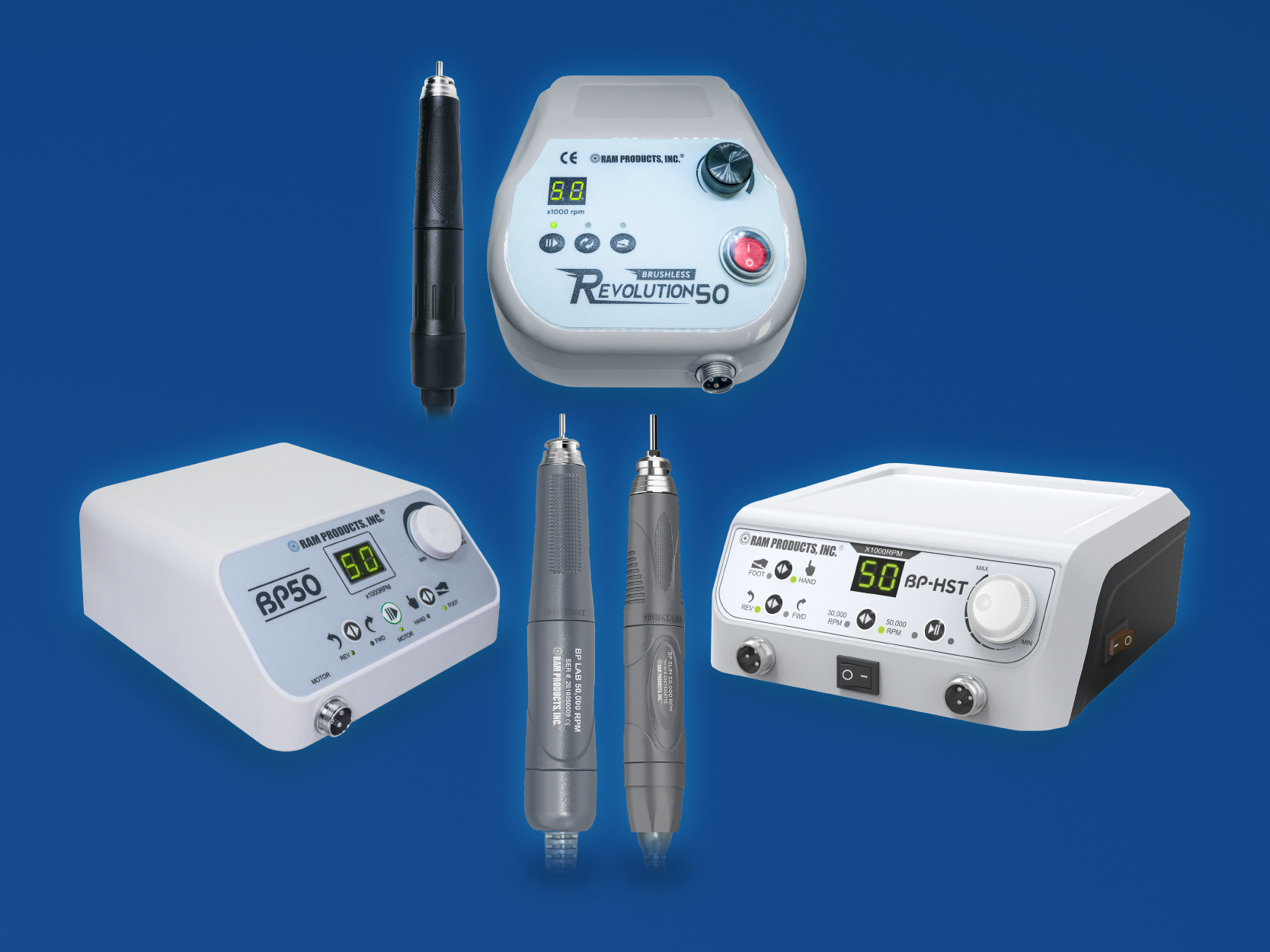 Brushless Laboratory Micromotors