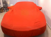 Custom Made Peachskin Indoor Cover - Size C - Mercedes A-Class (2007) Black Indoor  custom made Peach Cover with mirror pockets - Clearance