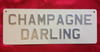 Novelty colour pressed metal show plates