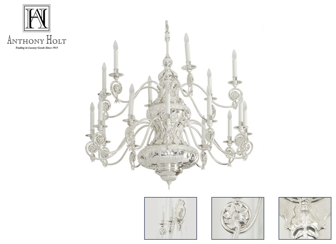 Silver Chandelier