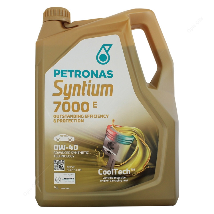Petronas Syntium 7000 0-40W Oil 5Ltr