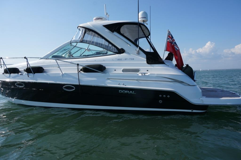 Season long shine and protection on this customers boat