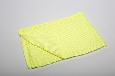 Waffle weave microfibre boat drying towel