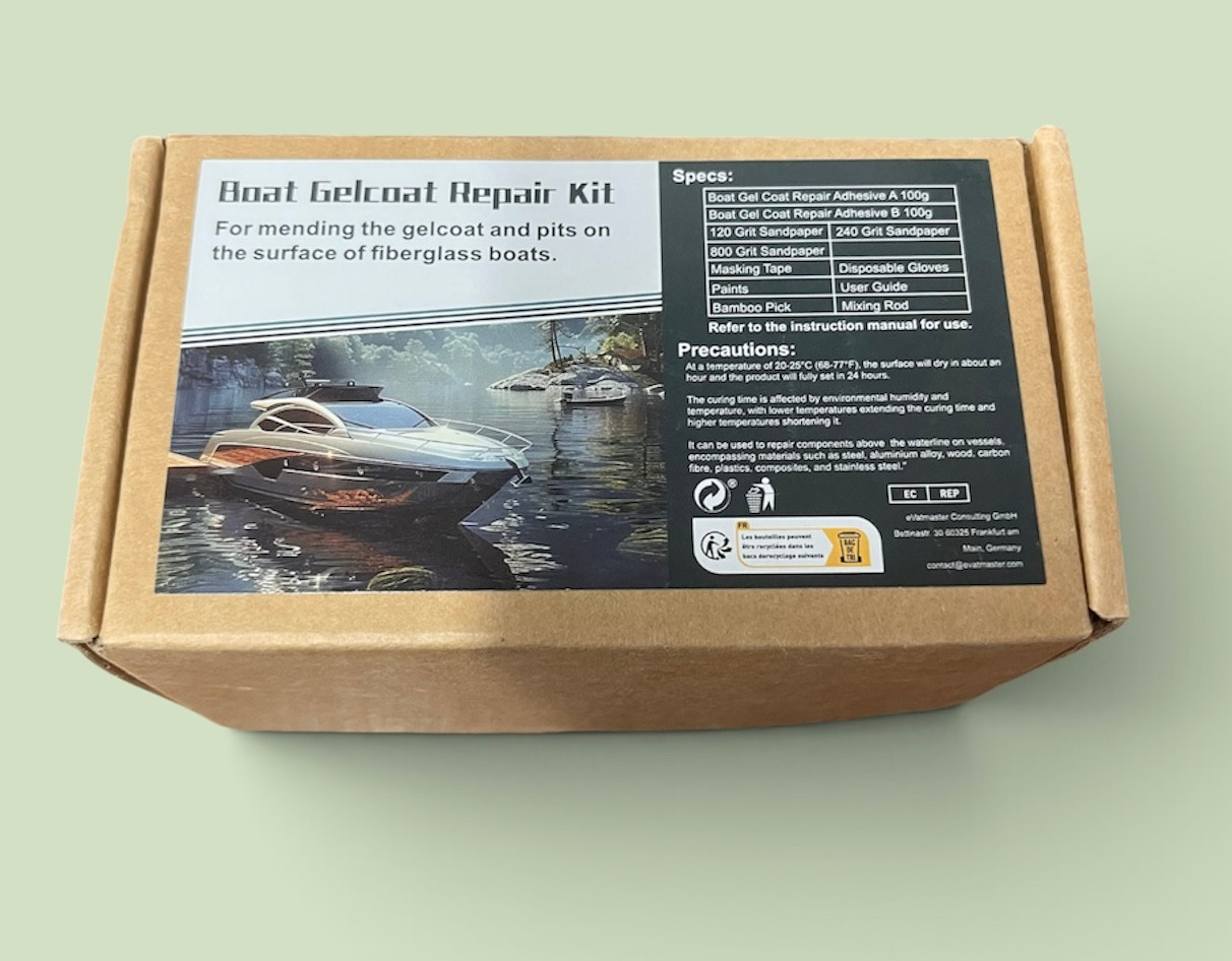 Boat marine gel coat repair kit
