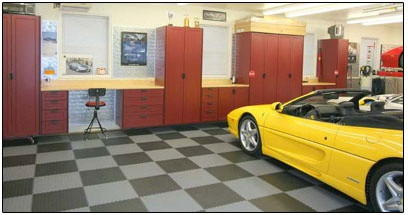 PVC Garage Floor Tiles