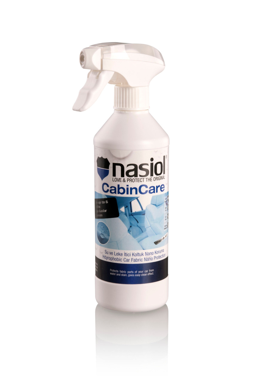 Nasiol Cabincare – Water Repellent Fabric Protection for Car Interior