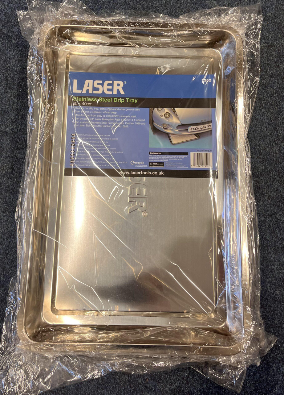 Laser 7532 Oil Drip Tray 60x40cm -10 pack