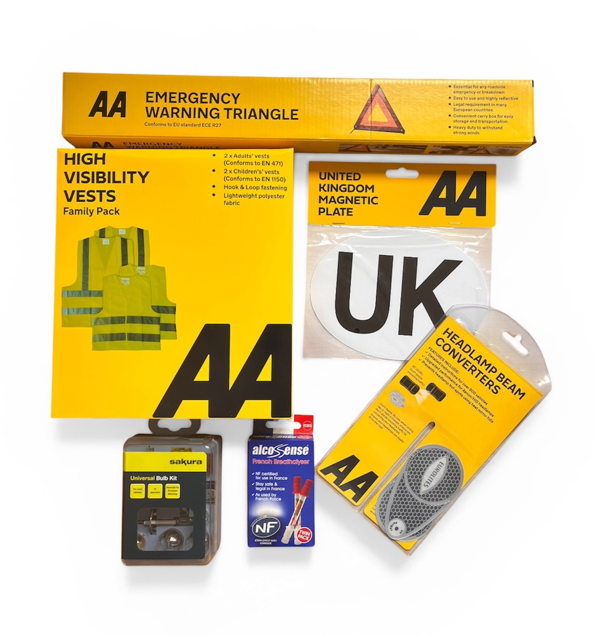 AA Euro safe travel kit