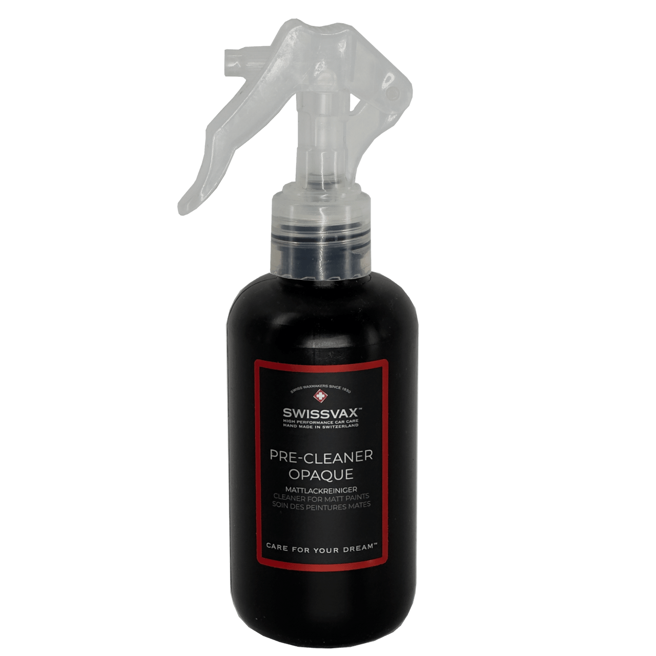 Swissvax Opaque Pre-wax Cleaner for matte paint