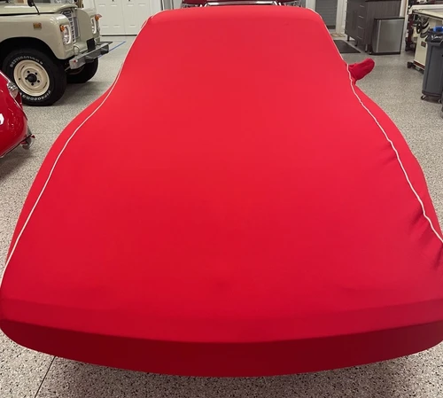 Custom Made Indoor Cover - Ferrari 365GTC4 - Fully tailored indoor Red * - Clearance