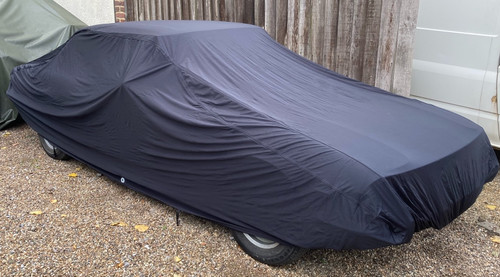 Black Waterproof & Breathable car cover on Triumph Stag
