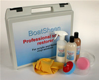 Professional marine detailers vinyls window restorer kit