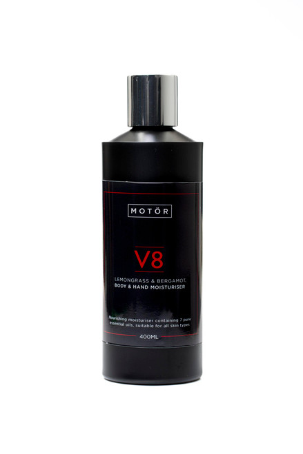 MOTÖR V8 Lemongrass & Bergamot Body & Hand Moisturiser