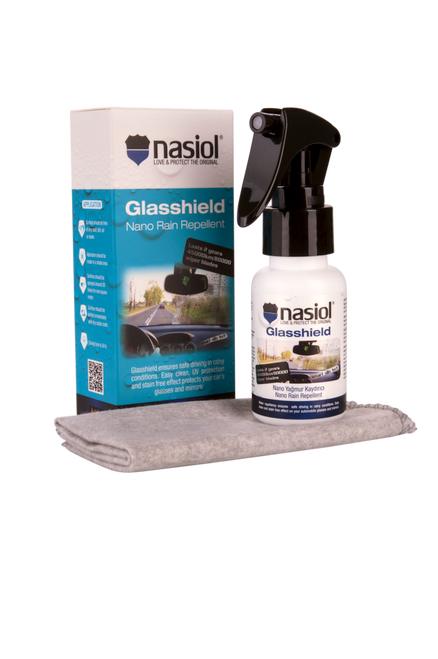 Nasiol GlasShield – Nano Rain Repellent Spray for Car Windshields