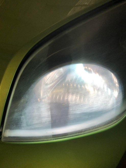Fiat Qubo headlight restoration