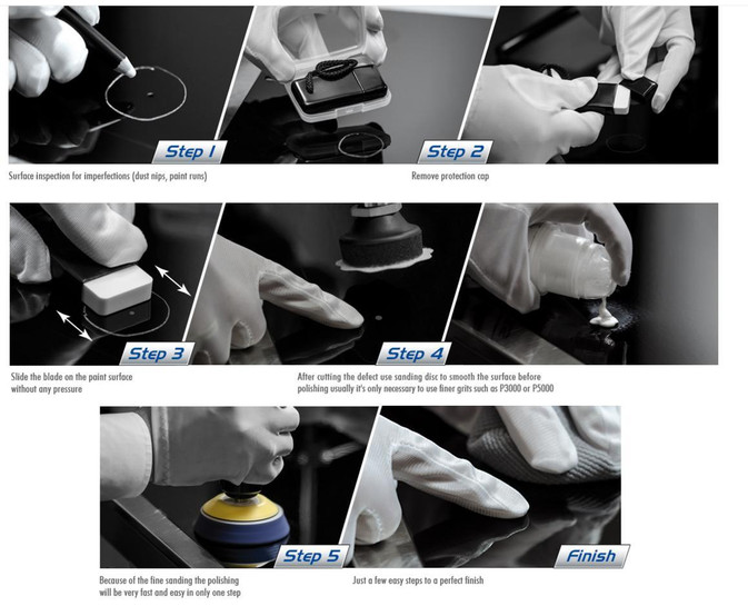 Why the Ultimate Blade ceramic paint de-nibbing block is a cut above