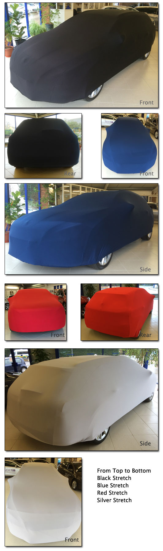 Satin Soft Stretch Indoor Car Cover