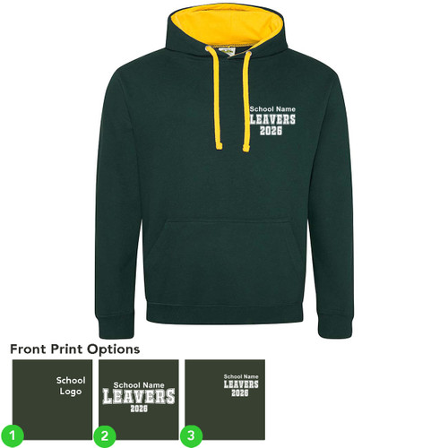 School Leavers Hoodie - Childrens - Two Tone