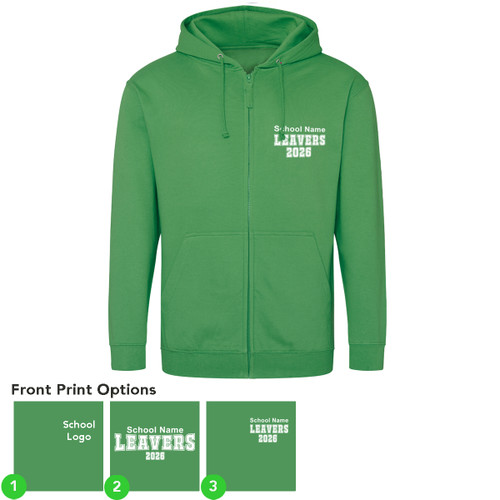 School Leavers Zip Hoodie - Childrens