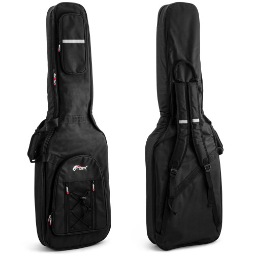 Tiger 18mm Padded Bass Guitar Gig Bag With Back Straps & Handle