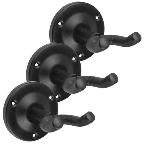 Tiger Ukulele Wall Mount - Pack of 3 Ukulele Wall Hangers