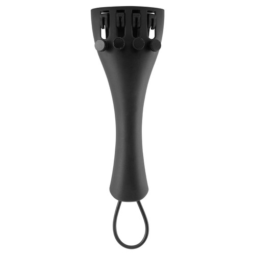 Theodore 3/4 Size Universal Violin Tailpiece with 4 Fine Tuners & Tailcord