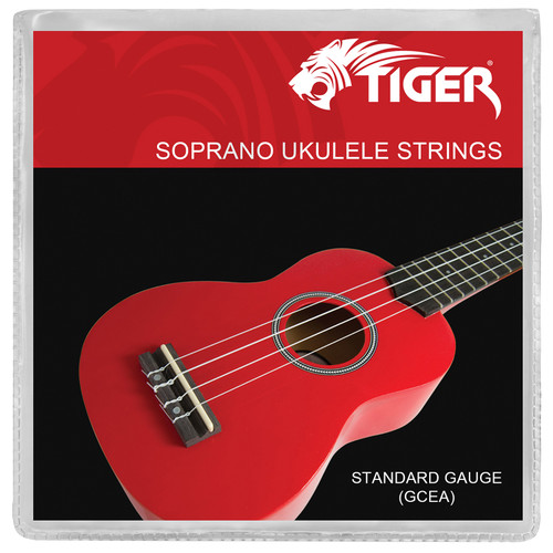 Tiger UAC14 Soprano Ukulele Strings - Standard Gauge Nylon 