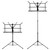 Folding Music Stand by Mad About - Black Easy Folding Portable Stand with Bag