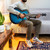 Tiger ACG1-BL Acoustic Guitars with Steel Strings - Small Body 4/4 - Blue