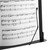 Mad About Orchestral Sheet Music Stand with Page Retainers, Height Adjustable
