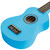 Tiger Soprano Beginners Ukulele with Gig Bag, Felt Pick & Aquila Strings - Blue