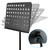 Tiger MUS7-BK Orchestral Music Stand, Fully Adjustable Sheet Music Stand - Black