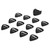 Tiger Universal Trigger Guitar Capo in Chrome with Guitar Plectrums