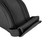 Tiger INC4-BK Alto Sax Case 22mm Deluxe Padded Saxophone Case 60 x 8 x 25 cm