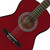 Red 1/2 Classical Guitar by Mad About - Colourful Guitar with Bag