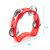 Tiger Mini Kids Half Moon Tambourine - Childrens Tambourine with Jingles - Red
