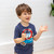 Tiger Mini Kids Half Moon Tambourine - Childrens Tambourine with Jingles - Red