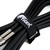 Tiger Reusable Hook and Loop Cable Ties - Black (Pack of 10)
