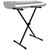 TIGER KYS77-BK X-Frame Keyboard Stand - Height Adjustable Single Braced for Keyboards, Synthesisers and Digital Pianos - Black
