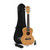 Theodore Concert Ukulele - 23 inch Uke with Tuner, Strap, Picks & Bag