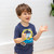 Tiger Mini Kids Half Moon Tambourine, Childrens Tambourine with Jingles - Yellow