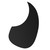 Tiger Acoustic Guitar Scratchplate - Black Pickguard