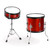 Tiger 5 Piece Junior Drum Kits - Drum Sets for Kids With 6 Months Free Lessons - Red