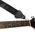 Tiger STP2 Nylon Guitar Strap for Acoustic, Electric & Bass Guitars - Black  