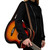 Tiger Acoustic, Electric, Classic Guitar Strap with Pick Holders & Picks - Brown