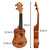 Mad About Natural Wood 21-inch soprano ukulele dimensions showing a compact beginner-friendly size. Ideal for children, students, classrooms, travel and learning to play.