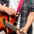 Tiger Guitar Strap with Pick Holders & Picks - Pink