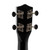 Mad About Left Handed Soprano Ukulele - Black with Bag, Felt Pick, Spare Strings